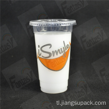 Disposable PP Blister Plastic Cold Hot Drinks Cup